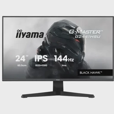 IIYAMA Monitor G2441HSU Black Hawk, 24", IPS, 1 ms MPRT